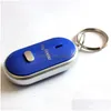 LED Gadget Sifflet Key Finder Clignotant Abeille À Distance Perdu Keyfinder Localisateur Porte-clés Pour 8705251 Drop Livraison Gadgets Électroniques Dhltm