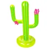 Accessoires Outdoor Zwembad accessoires Opblaasbare Cactus Ring Toss Game Set Drijvend Zwembad Speelgoed Strand Feestartikelen Dropshipping