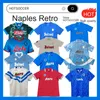 Maillots de football rétro classiques de Naples 86 87 88 89 90 91 92 93 MARADONA 1986 1987 1988 1989 1991 1992 1993 2013 HAMSIK L.INSIGNE HIGUAIN Maillot de football rétro