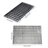 Accessoires 6 pièces grilles en plastique plateaux de séparation Aquariums cage à œufs diffuseur de lumière réservoirs de poissons filtre diviseur grilles de tampon de Filtration inférieure