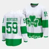 Ucuz Tyler Bertuzzi 2024 St. Pats Patricks Day Maple Leafs Jersey Auston 34 Matthews Mitchell Marner Max Domi John Tavares Toronto Ryan Reaves John Klingberg Toronto