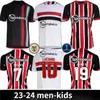 2023 2024 Sao Paulo FC Soccer Jerseys LUCIANO PATO JAMES 23 24 Rafinha Calleri LUCAS PABLO MAIA à la maison 3ème maillot de football pour enfants