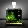 Les plantes d'éclairage élèvent la lampe imperméable légère de Clipon pour l'aquarium Super mince 5W/10W/15W éclairage de plante aquatique éclairage de lumière d'aquarium LED