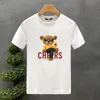 2024 Funny Bear Luxury 100% algodón de alta calidad Impreso Pareja Camiseta Verano Harajuku Hombre / Mujer Camiseta de manga corta Tamaño asiático 240313