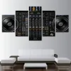 Modular Picture Home Decor Canvas Gemälde moderne 5 Stücke Musik DJ Konsole Instrumentenmixer Poster für Wohnzimmer Wandkunst241r