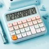 Korea Calculator Simple Solid Color High Keyboard Computer Söt elektronisk för Office School Home Stationery 240227