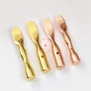 Colorful Zinc Alloy Smoking Herb Tobacco Oil Rigs Cream Shovel Dabber Scoop Straw Spoon Bubbler Waterpipe Bong Cigarette Holder Snuff Snorter Sniffer Dispenser