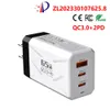 Chargeur GaN 65W PD Type C, adaptateur de Charge rapide pour iPhone Samsung, double Ports, Charge rapide QC3.0