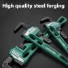 Files Industrial 848 inches Multifunction Wrench Heavy Duty Construction Plumber Repair Tool Large Open Spanner Pliers Hand Tool