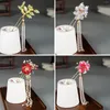 Hair Clips Chinese Accessories Step Shake Sticks Forks Fairy Flower Hairpins Hairclips For Women Styling Holder