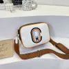 Cheap Wholesale Designer Handbags Fashionable Bag for Women in Spring New Contrasting Small Square Single Shoulder Crossbody Popular Camera Wide Strap
