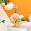 60 x 15 ml Carnation Color Craft Ollate Shape Glass Butelki olejku eterycznego Puste starsze naturalne butelki kosmetyków kwiatowych