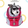 Pet Outdoor Carrier Backpack Dog Front Bag for Large Medium Small Dogs Double Shoulder Portable Travel Backpack Carry Bag Y1127325E