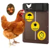 Accessoires Porte automatique de poulailler pour ouvre-volaille accessoires pour animaux de ferme Cage canard équipement d'élevage pour animaux de compagnie outil de porte de poulailler