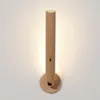 Wall Lamp Wood Indoor Light USB Charging 360° Rotatable Adjustable Brightness Touch Switch Sconce Corridor Lights Night2653