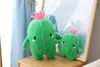 Gros mignon cactus en peluche coussin jeux pour enfants camarades de jeu cadeaux de vacances décoration de chambre griffe machine prix enfant anniversaire cadeaux de Noël