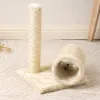 Scratchers Cat Scratching Board Toy Pet Toys Rack Kitten Cats Sisal Climbing Frame Post Pillar Villa för Nest Scratch Platform Roll Kitty