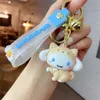 Porte-clés de dessin animé mélodie mignon, pendentif de sac, poupée Kawaii, porte-clés de voiture, décoration de sac d'école, cadeau pour enfants, nouvelle collection 2024