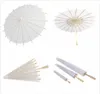 Brauthochzeitssonnenschirme Weiße Papierschirme Chinesischer Mini-Handwerksschirm 4 Durchmesser 20304060 cm Hochzeitsschirme für das Ganze3117269