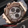 AP Watch Дизайнерские часы с бриллиантами Royal Oak Offshore 26231or Автоматическое оборудование Женское внешнее кольцо Оригинальный бриллиант из 18-каратного розового золота Полный комплект