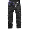 Vêtements de travail surdimensionnés pour hommes, pantalons de Camouflage multi-poches pour Sports de plein air, Style