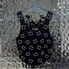 Womens T-Shirt designer 2023 women summer knit tee tops pearl inlay cotton crop top t-shirt clothing high end sexy pullovers vest NDRE