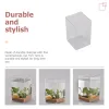 Tanks Betta Tank Decorations Fish Decorative Aquarium Desktop Small Container Acrylic Beta Accessory