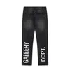 Designer-Jeans, Herrenmode, Designer-Patchwork-Jeans für Herren, zerrissene Jeans, Luxus-Hip-Hop-Distress-Hosen für Herren und Damen, schwarze Jeans, Galleryes-Abteilung