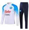 2023 2024 Napoli Tuta Maglie calcio KVARATSKHELIA MINJAE ZIELINSKI H.LOZANO OSIMHEN POLITANO Tute giacca uomo bambini allenamento abbigliamento sportivo6