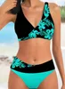 Tweedelige Bikini Set Badpak Afdrukken Badmode Vrouwelijke Zomer Badpak Vrouwelijke Badpak Vrouwen Sexy Bikini XS-8XL 240309