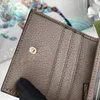 Luxury Men Card Holder Wallet Womens Classic Leather Leather PVC Business Style Credit Card Holders Long Flip Cover Wallet Cover Purse Men Coin Pouch Gift With Box