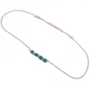 Tornozeleiras Bohemian Beads para mulheres tecer corda tornozelo charme pulseiras na perna praia jóias