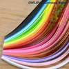 Altre arti e mestieri 260 strisce di carta arcobaleno per quilling set 3mm 39cm regalo floreale per artigianato strumenti fai da te decorazione fatta a mano250p