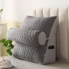 Pillow Triangle Reading Pillow Big Wedge Adult Backrest Cooling Latex Cushion Decorative Pillows for Bed Decor Cushion for Sofa