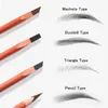Matte Hard Eyebrow Pen Microblading Brows Definer Enhancers Easy To Apply Pencil Permanent Natural Waterproof Eyebrows Paint 240305