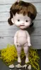 Resin 1/6 sd BJD doll nuonuo toy model humanoid Cute Girl birthday gift diy put in stock makeup 240304