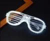 Jouet éclairé par LED lunettes clignotantes lunettes à obturateur soirée Led Rave jouets Halloween fournitures accessoires décoratifs Glow Toys4476054