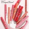 Rouge à lèvres liquide rouge à lèvres sexy longue durée brillant à lèvres hydratant mat velours glaçure à lèvres imperméable non marquant lèvres naturelles maquillage teinte 240313