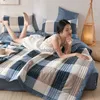 Dekbedsets 2024 Zomer Lente Airconditioning Quilt Gooi Deken Trooster Twin Queen Size Dekens voor Volwassenen Kinderen Plaids Patchwork YQ240313