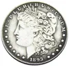 HB108 Hobo Morgan Dollar Skull Zombie Skeleton Copy Coins Brass Craft Ornaments Home Decoration Accsories305J