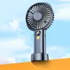 Electric Fans Portable handheld fan suitable for multifunctional folding of home and office desktops 3000/4000mAh 3-speed USB electric with neck tie ropeH240313