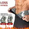 Corpo shaper thermo sauna calças suor cintura trainer leggings emagrecimento roupa interior perda de peso treino compressão shapewear 240306