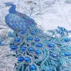 DIY Tier teilweise Strass Pfau 5D speziell geformte Diamant Malerei voller Bohrer Strass Stickerei Kreuzstich Bilder253a