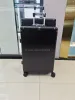 2024 Bagages à rayures verticales grande valise pour femmes pour hommes haute capacité bagages robustes mode valises lisses multicolore avec boîte