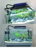 Accessoires Aquarium trois-en-un boîte de filtre filtre supérieur réservoir réservoir de poisson purificateur d'eau pompe à eau de circulation purificateur d'eau