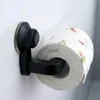 Toilet Paper Holders Wall Mounted Toilet Paper Roll Holder No Punching Waterproof Towel Roll Dispenser for Bathroom Kitchen Suction Cup Rack 240313