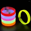 Bangle Glow in the Dark Stick Luminous Armband manschett fluorescerande partiförsörjning