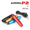 Aurora P2 Motor Tattoo Pen Aluminiumlegering Rotary Machine för semi permanent mikroblading Makeup Gun Equipment 240311