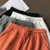 Shorts femininos de verão, shorts esportivos, calças curtas, vintage, bolso, perna larga, calças soltas, cintura alta, unissex, streetwear, harajukul24313