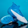 American Football Shoes Men's Soccer Training Boots Match Sport Sneakers High-Top Ultra-Light Non-Slip-Selling Students